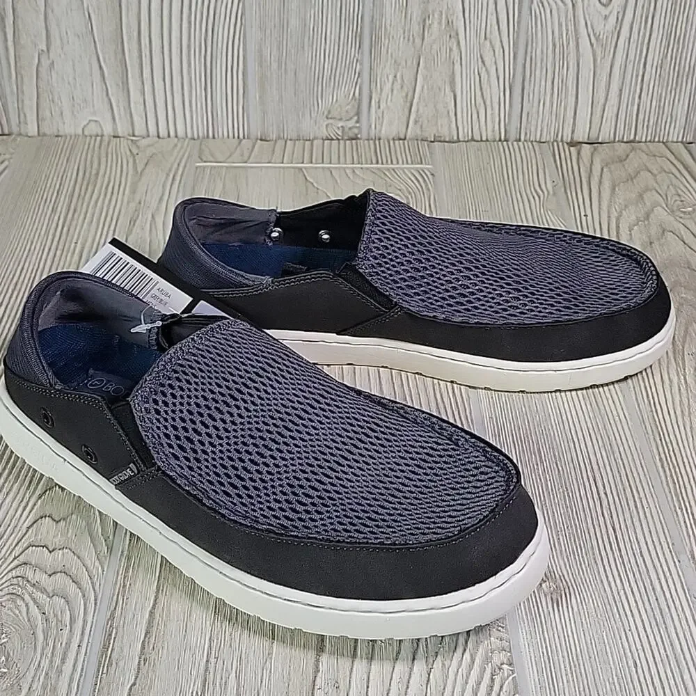 Body Glove Aruba Hydro Slip On Shoes Grey Blue Mens Size 7 NEW